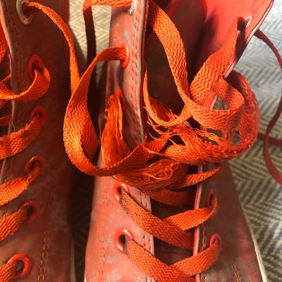 Orange/Pink/Silver Chuck Taylor II - Picture 7 of 10